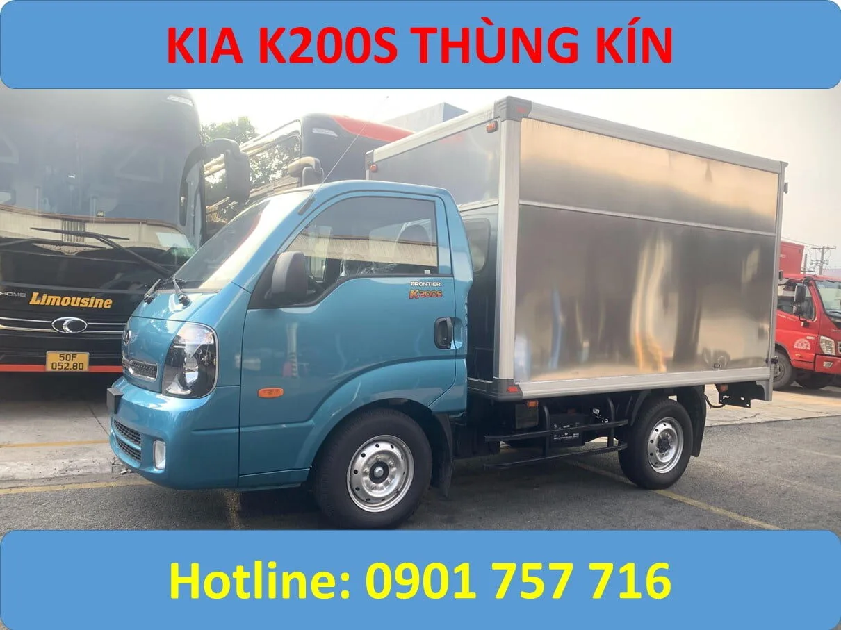 giá xe kia k200s thùng kín