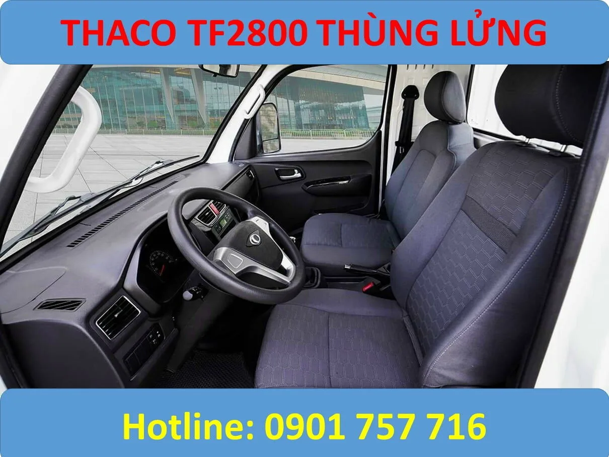 thaco tf2800 thùng lửng giá