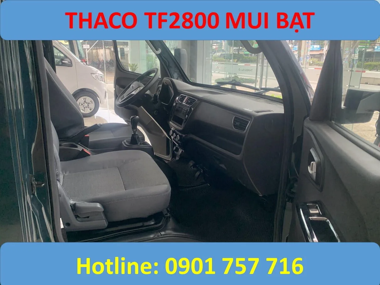 xe thaco tf2800 mui bạt