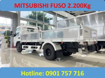 giá xe tải fuso mitsu 2t thùng lửng