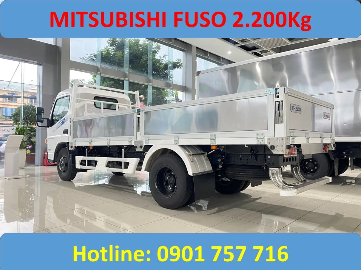 giá xe tải fuso mitsu 2t thùng lửng