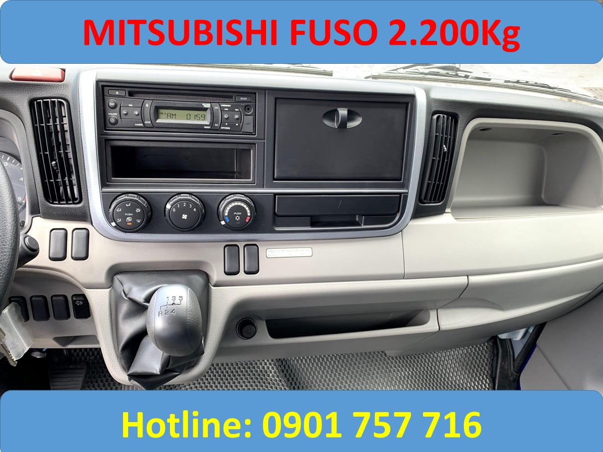 tải fuso 2t thùng lửng
