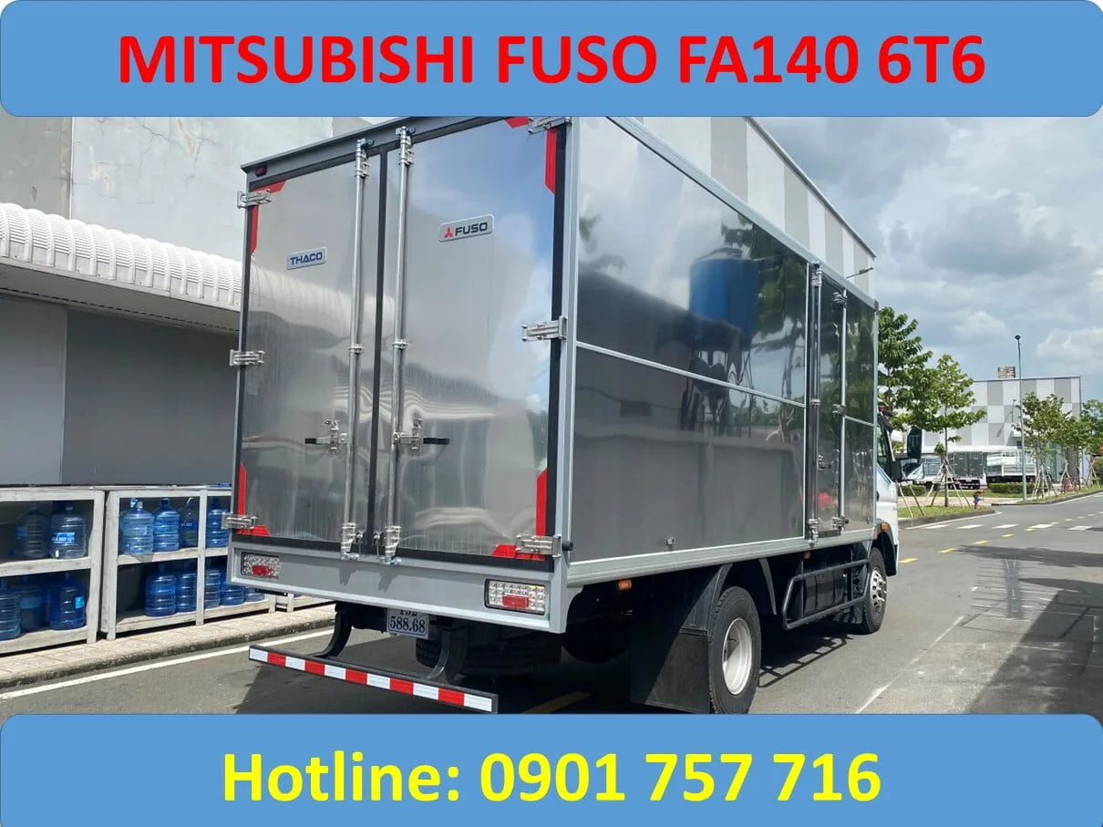 fuso thùng kín 6T