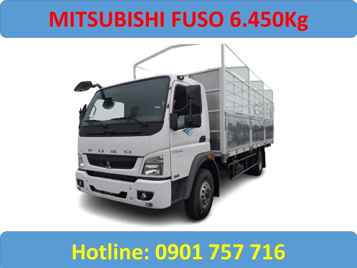 Mitsubishi 6,4 tấn Thùng Bạt