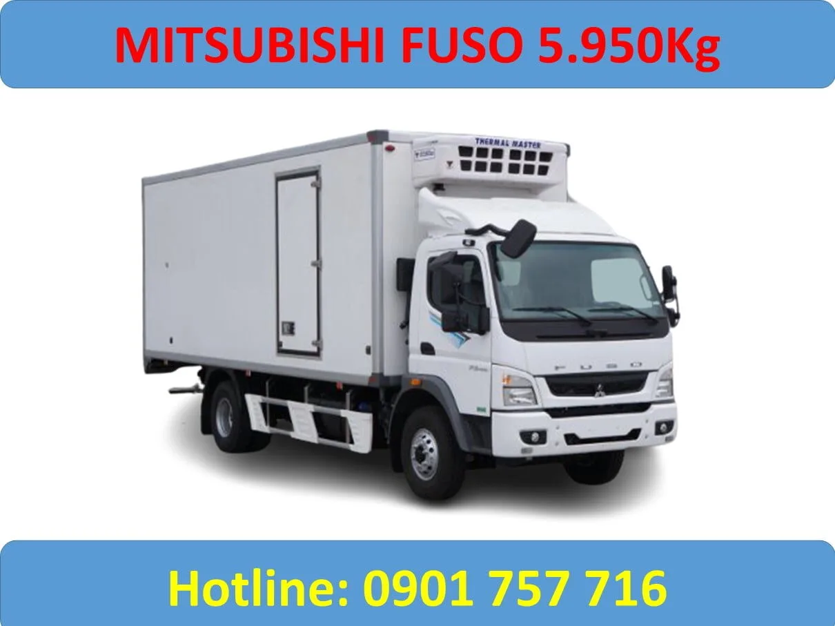 Xe Tải Fuso 6T Đông Lạnh