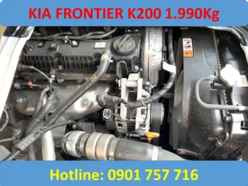 kia k200 thùng lửng lăn bánh