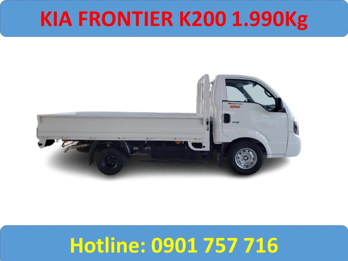 kia k200 thùng lửng