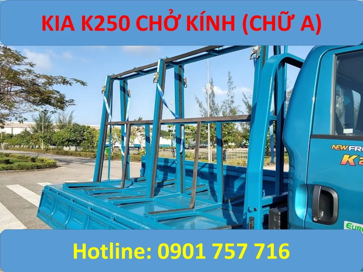 giá kia k250 chở kiếng