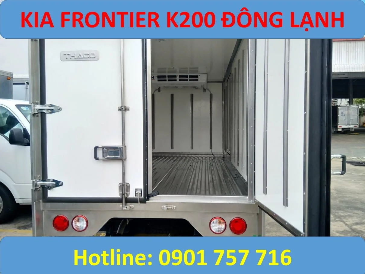 giá xe tải kia k250 đông lạnh