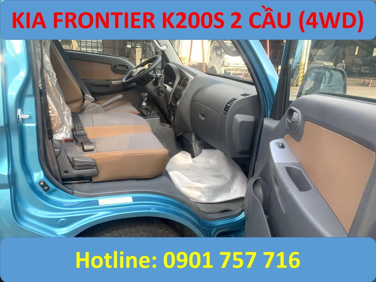 k200s 2 cầu thùng lửng