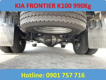 kia 990kg thùng kín