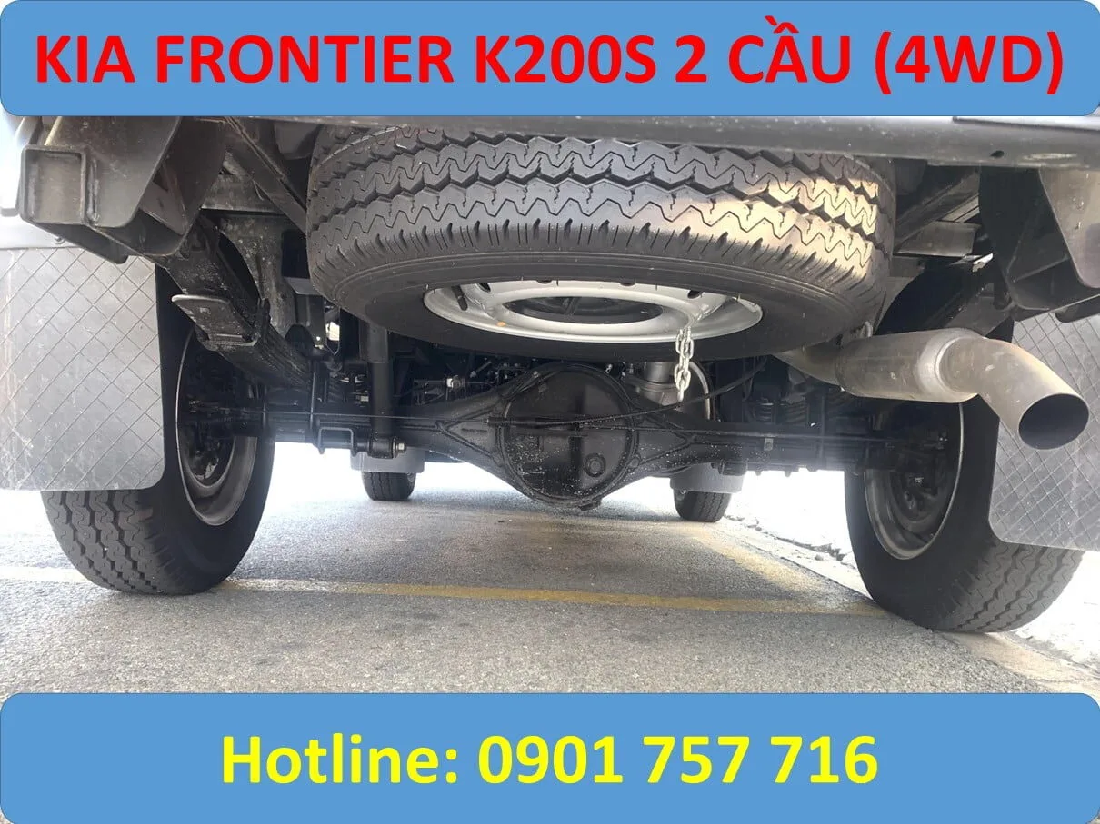 kia k200s 2 cầu
