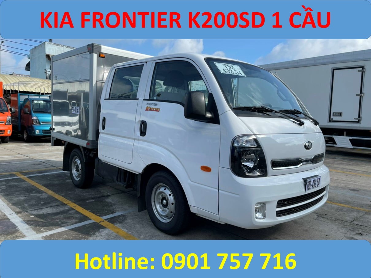 kia k200sd thùng kín