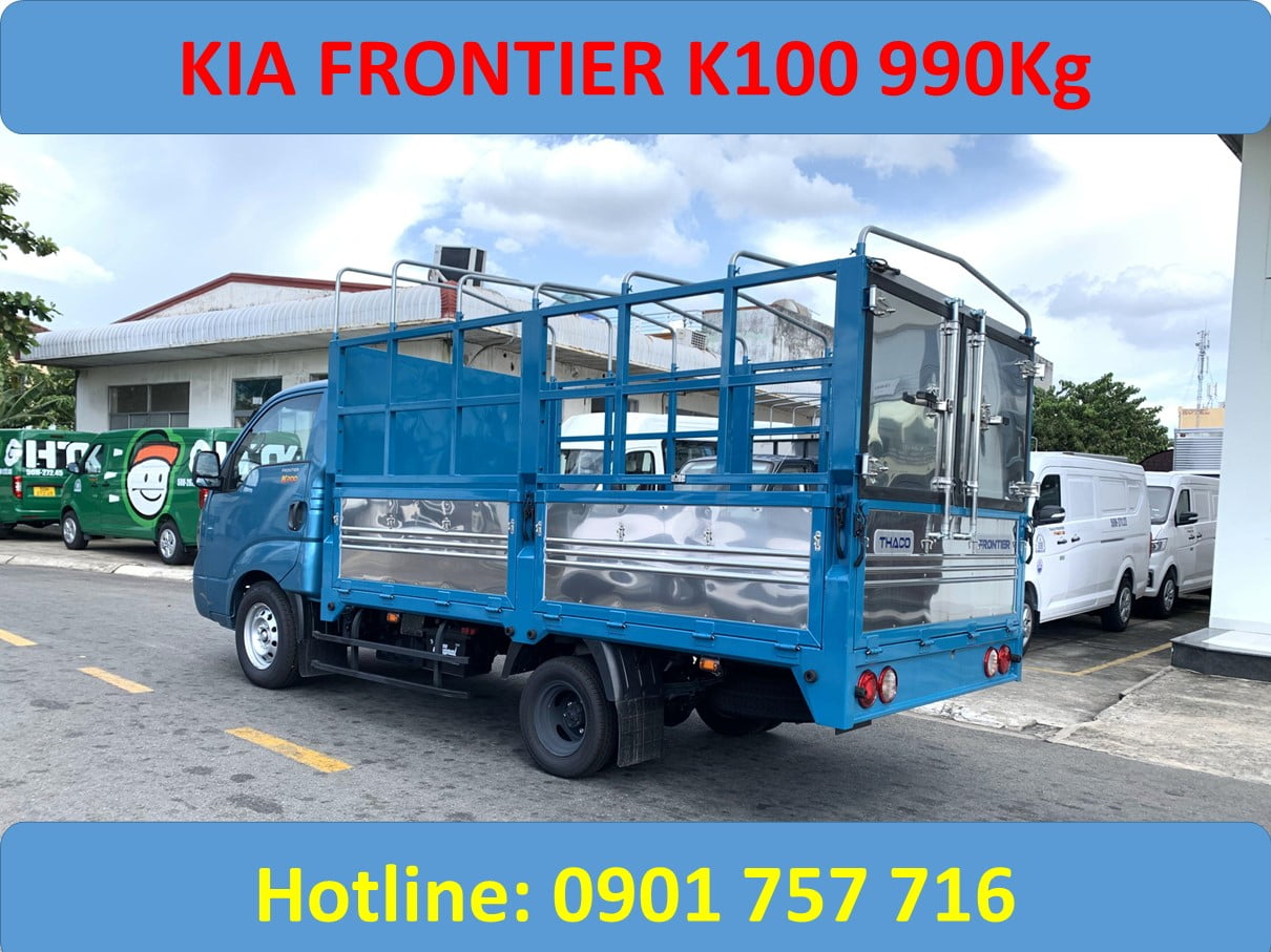 xe Kia 1T thùng mui bạt