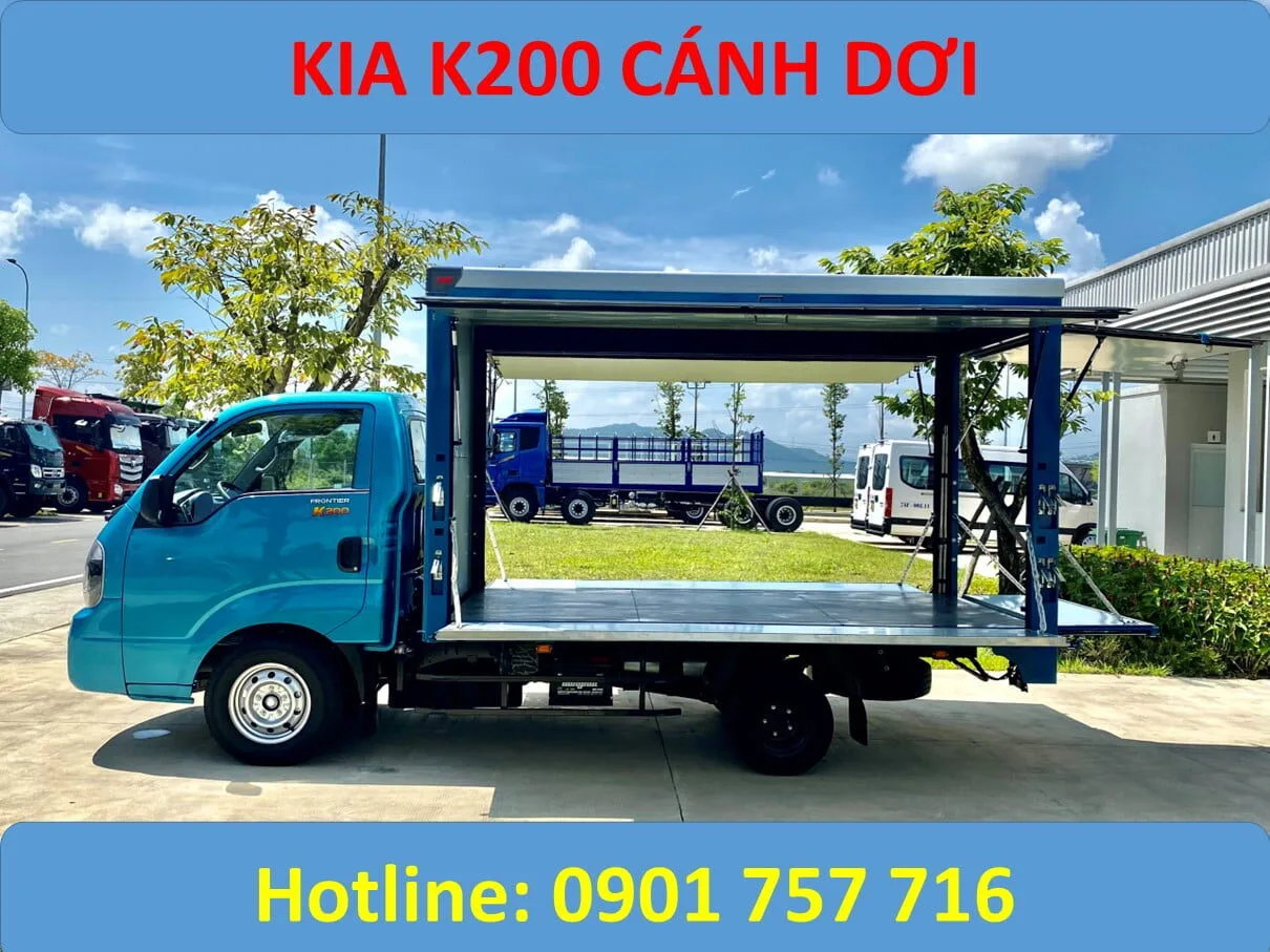 xe k200 thùng cánh dơi