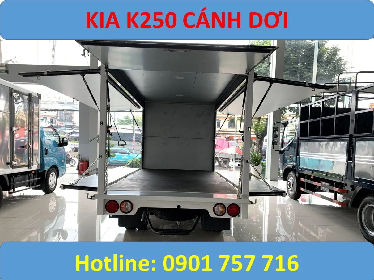 xe k250 thùng cánh dơi