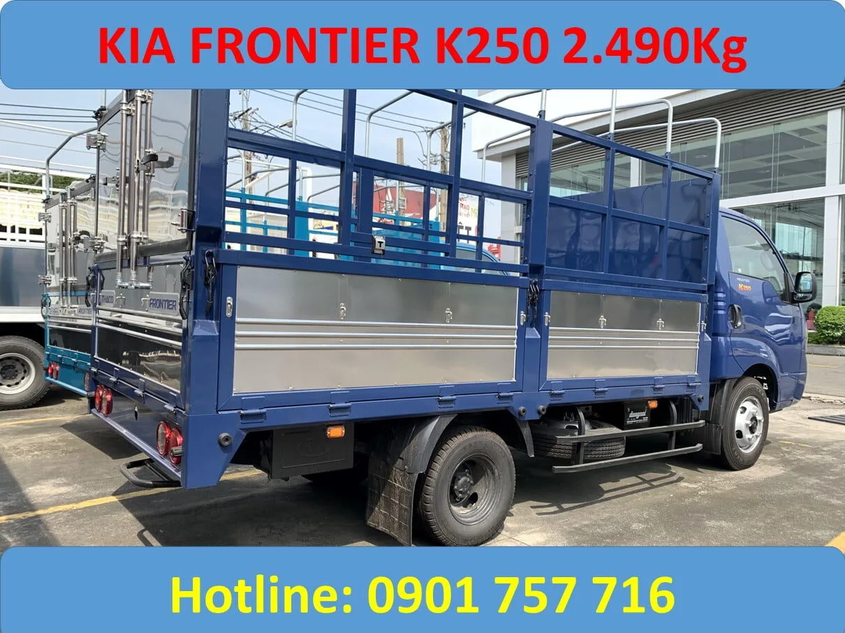 kia k250 thùng mui bạt 5 bửng