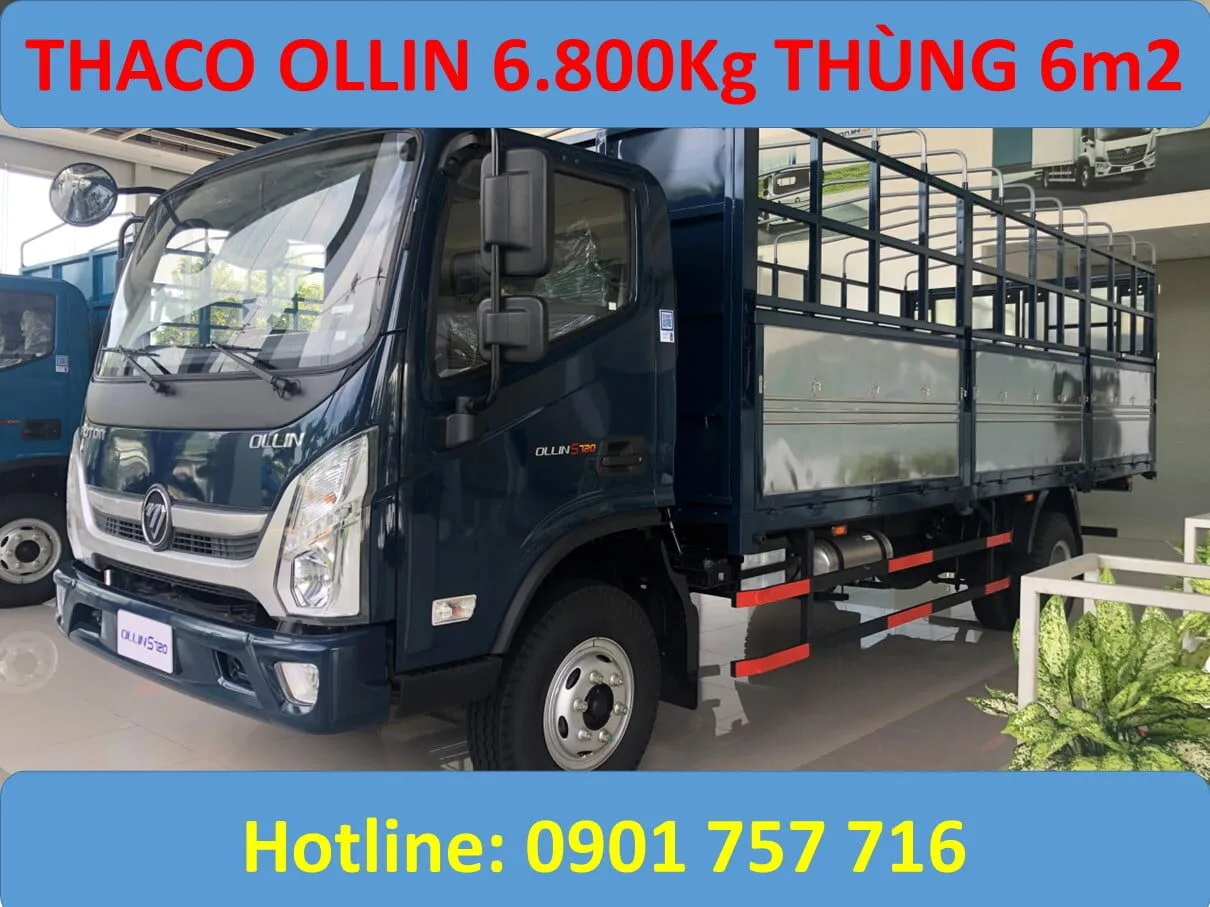 thaco s720 thùng mui bạt
