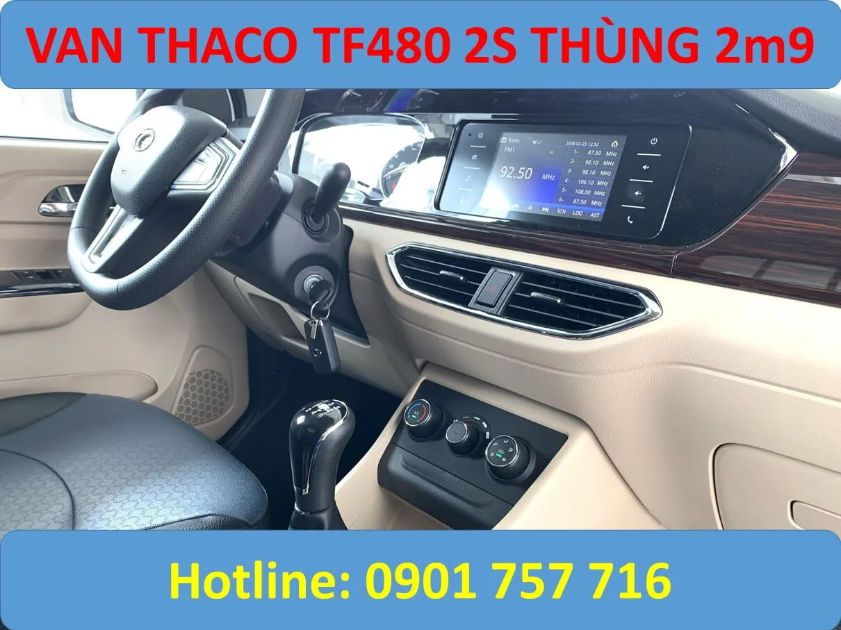 van thaco tf480 thùng 2m9