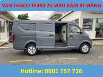 THACO TF480 SƠN MÀU XÁM XI MĂNG
