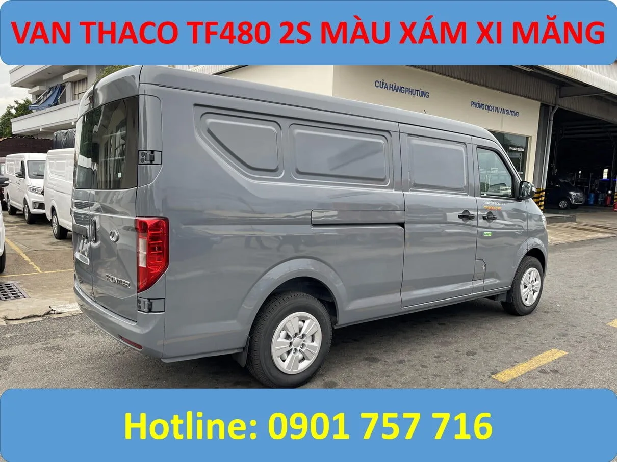 THACO TF480V 2S XÁM XI MĂNG