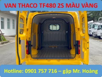 THACO VAN TF480 MÀU VÀNG