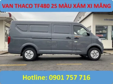 VAN THACO 2M9 XÁM XI MĂNG