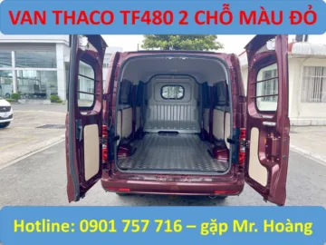 VAN THACO FRONTIER TF480V 2S MÀU ĐỎ