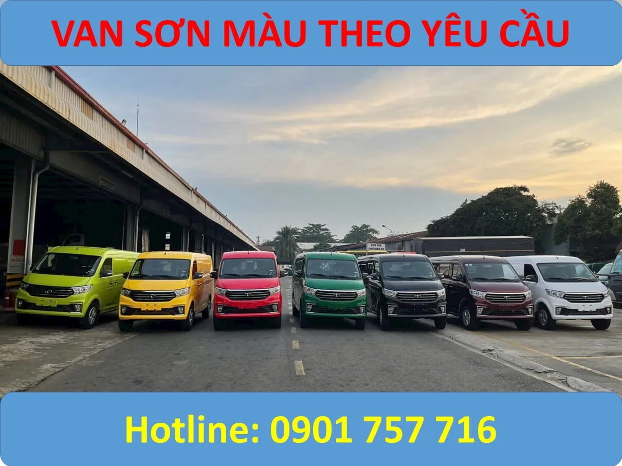 VAN THACO sơn màu