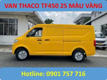 XE VAN THACO MÀU VÀNG
