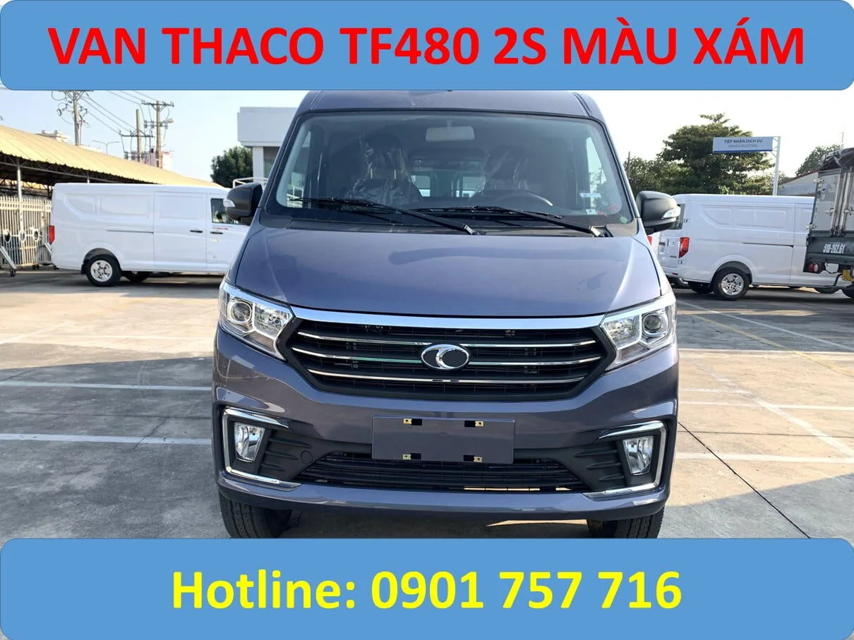 van thaco màu xám THF1M