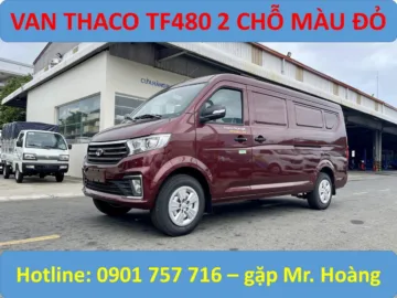 van thaco tf480 đỏ