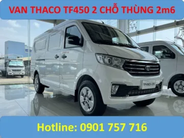 GIÁ XE VAN THACO TF450 2 CHỖ