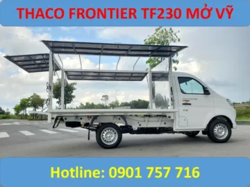tải thaco tf230 mui bạt cánh dơi