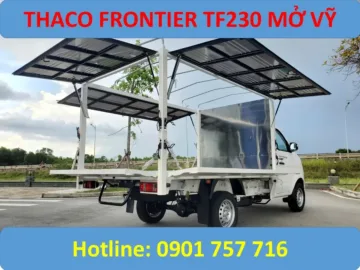 thaco tf230 mui bạt bán hàng