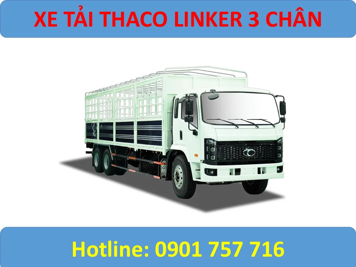 XE TẢI THACO LINKER 3 CHÂN