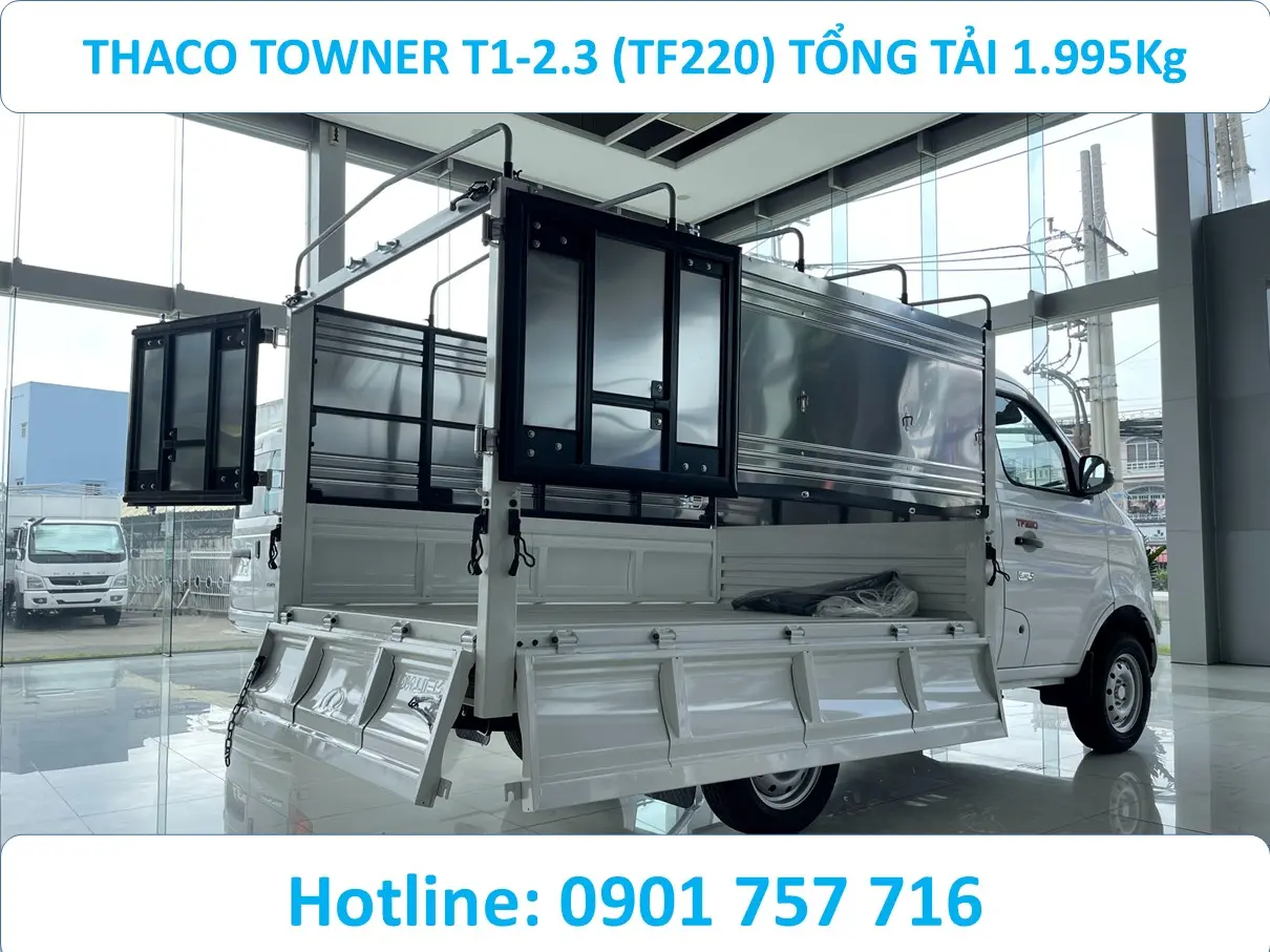 THACO TF220 650KG VÀO THÀNH PHỐ