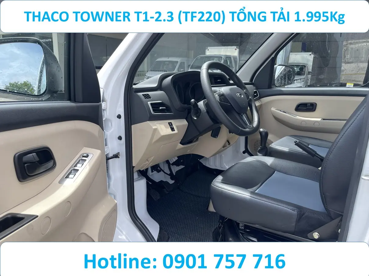 TOWNER T123 THÙNG KÍN