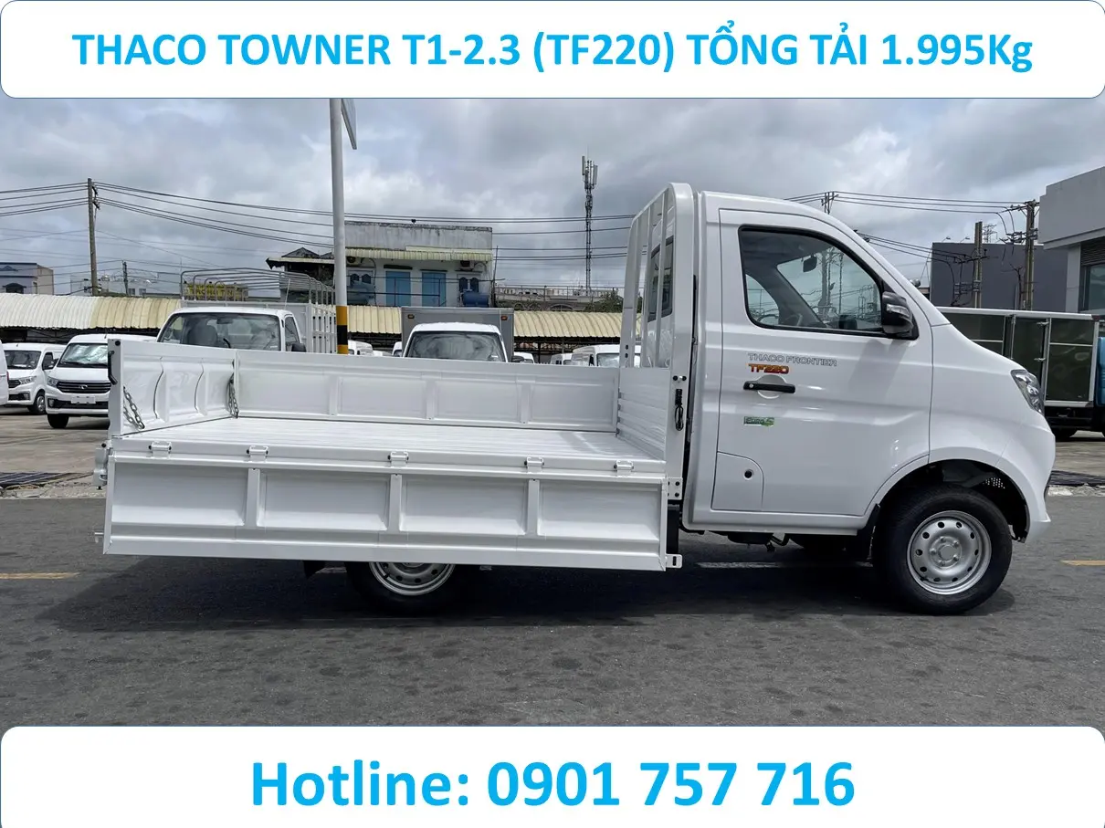 XE THACO TF220 VÀO THÀNH PHỐ
