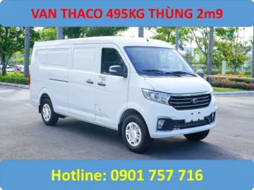 GIÁ XE VAN THACO 495KG