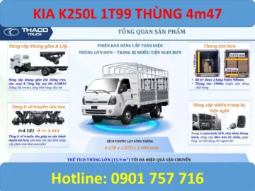 KIA K250L 1T9 GIÁ LĂN BÁNH