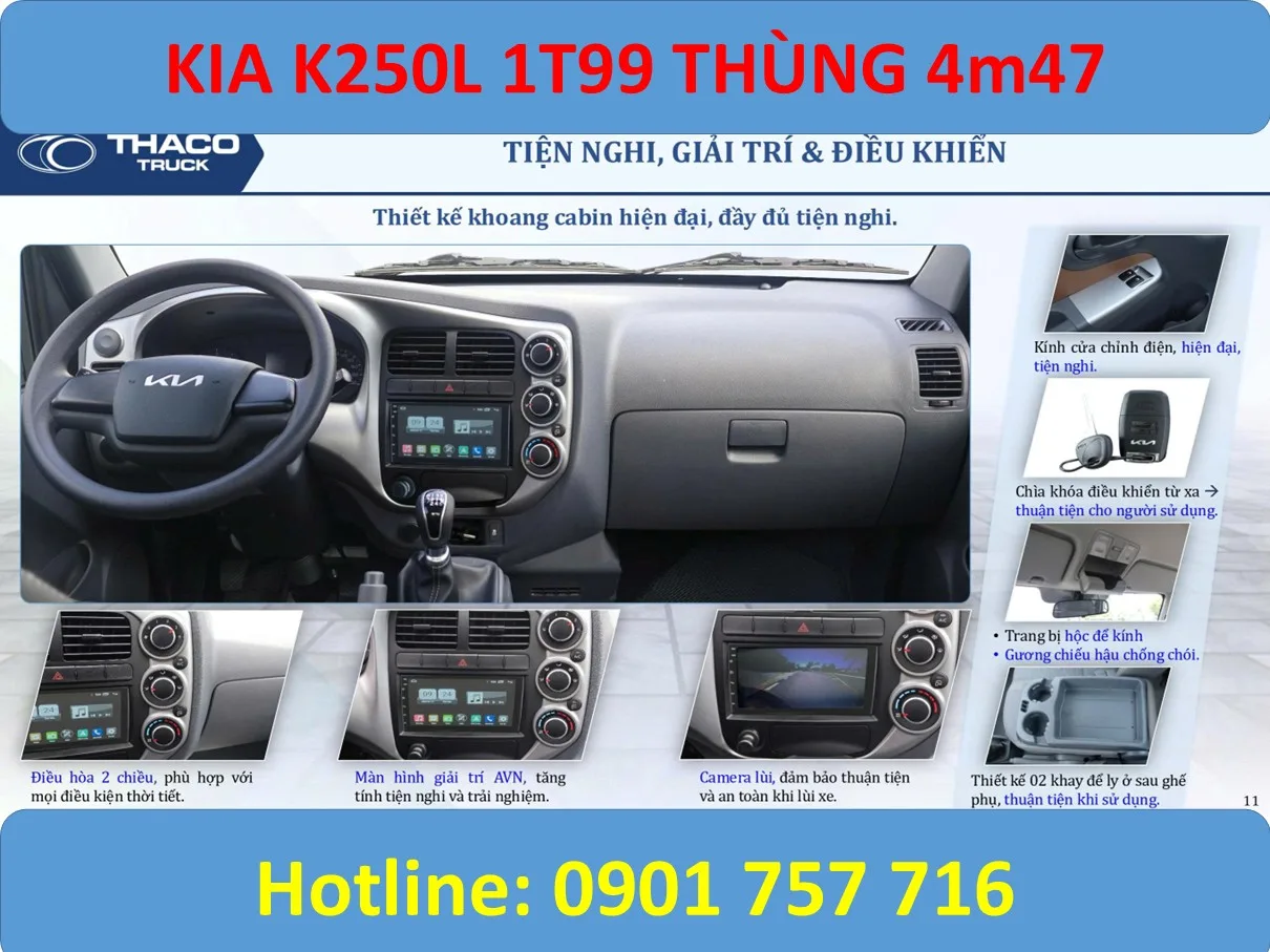 NỘI THẤT KIA K250L