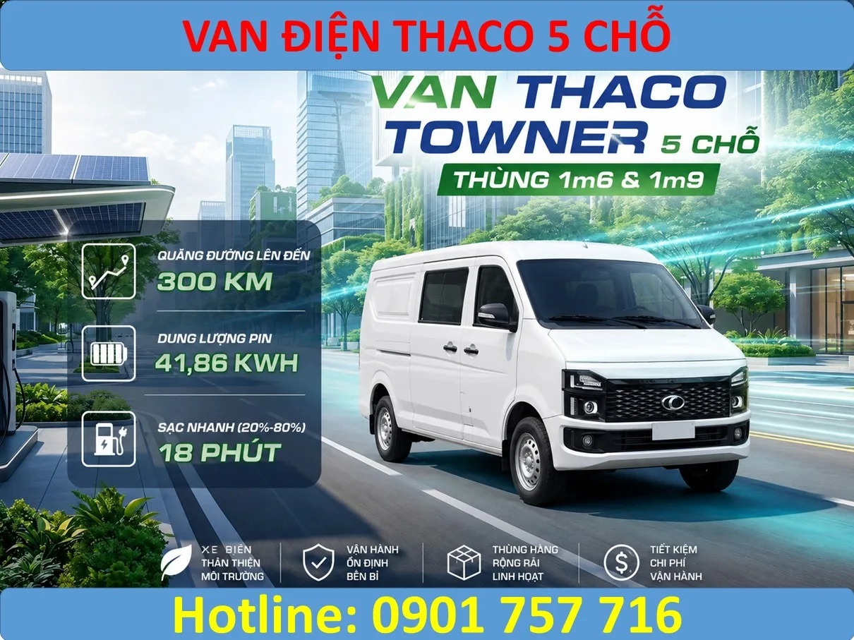 VAN ĐIỆN 5 CHỖ THACO