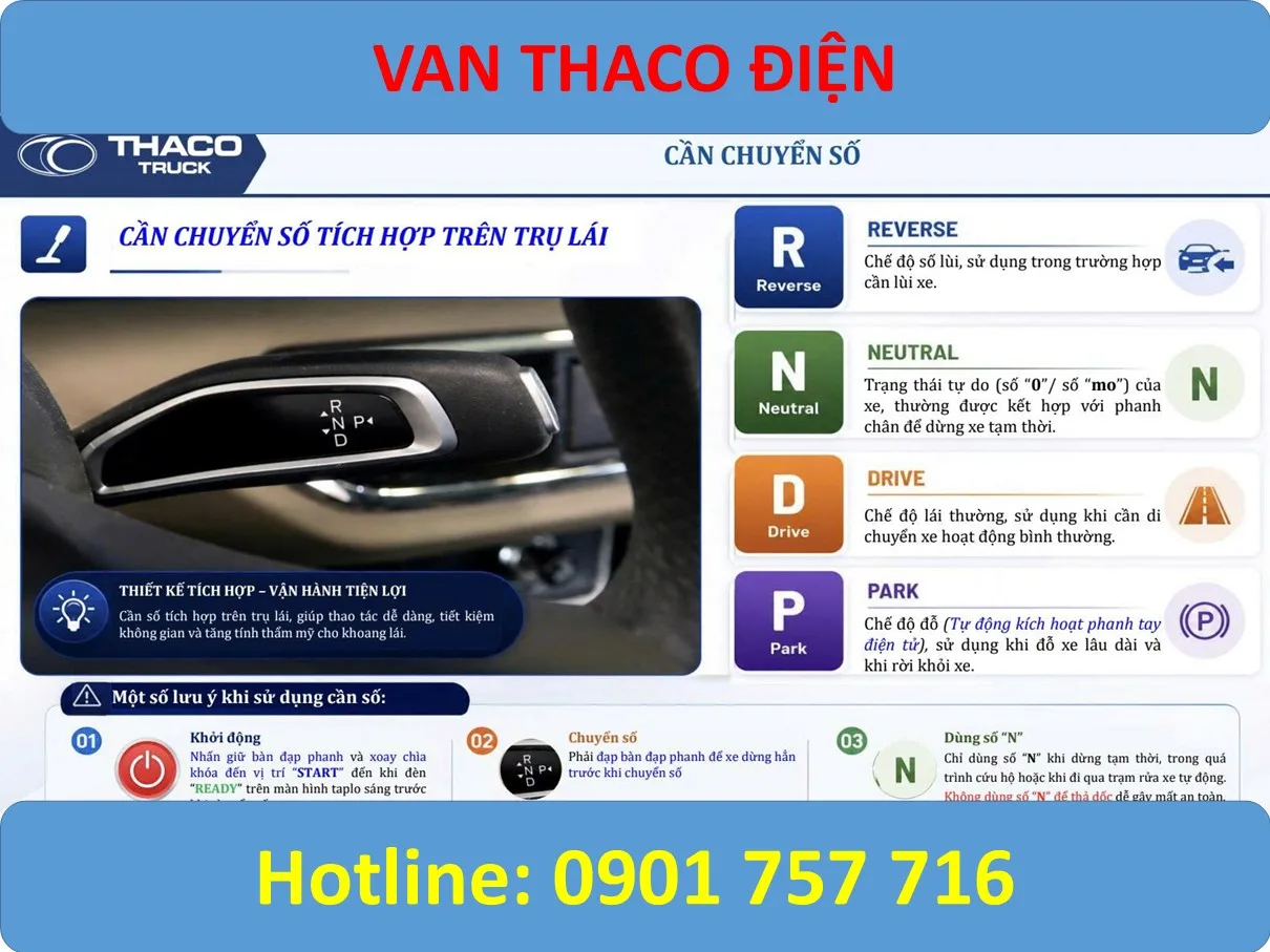 XE THACO TOWNER ĐIỆN