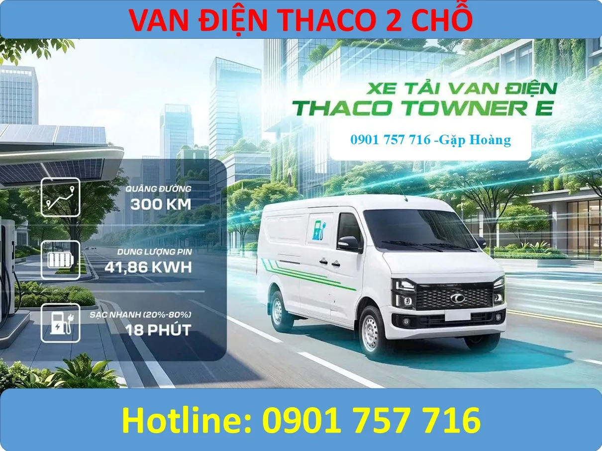 VAN ĐIỆN THACO 3.3 MÉT