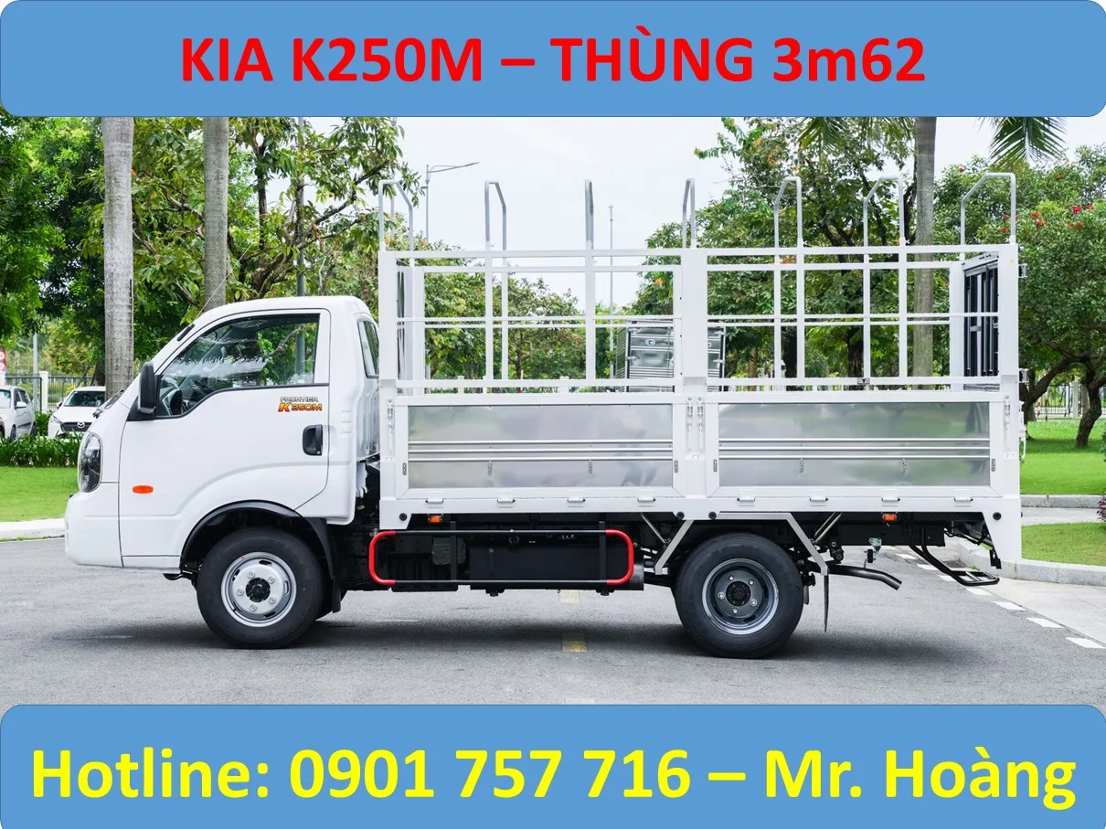XE KIA K250M THÙNG BẠT