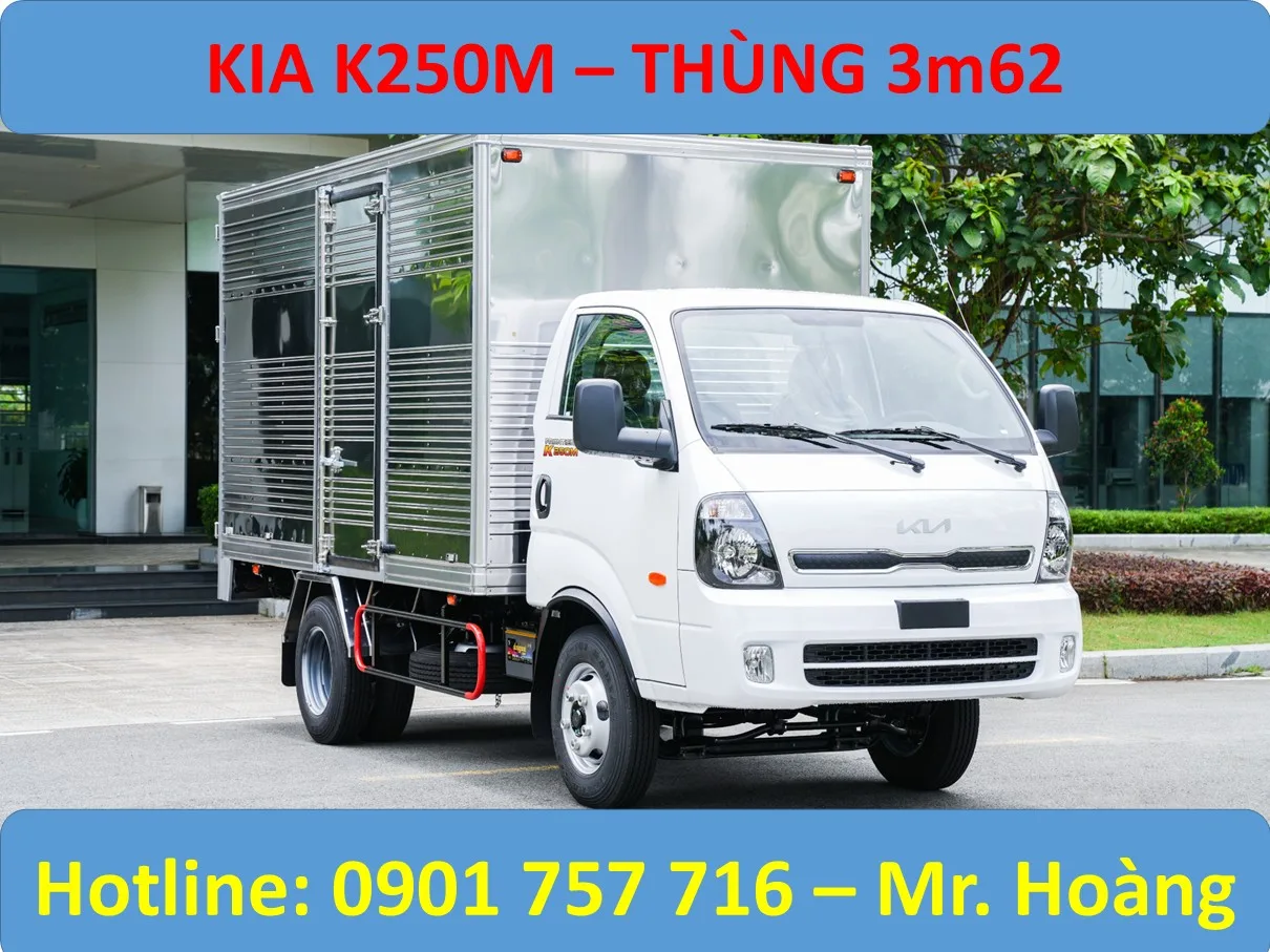 XE TẢI KIA K250M THÙNG KÍN