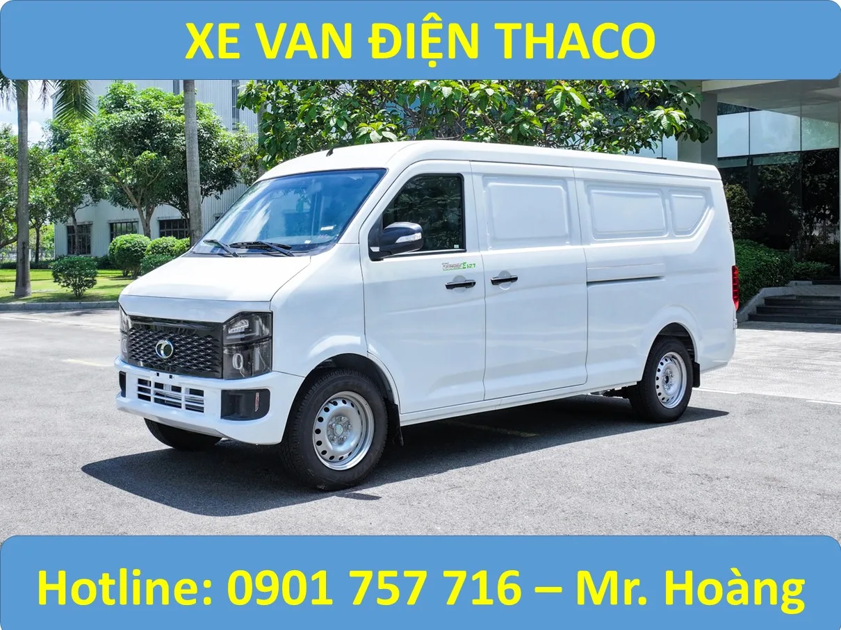 GIỚI THIỆU XE TẢI VAN ĐIỆN THACO