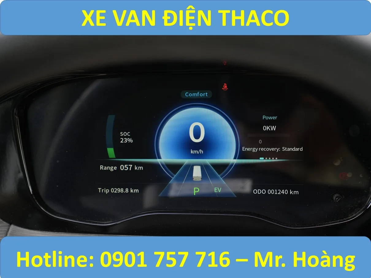 XE TẢI VAN ĐIỆN 2 CHỖ